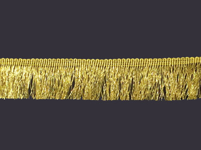 Kód: 39298  Vékony szálú arany rojt 5 cm  hosszú - #53 GOLD